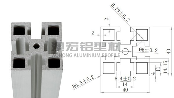 4040國標工業(yè)鋁型材