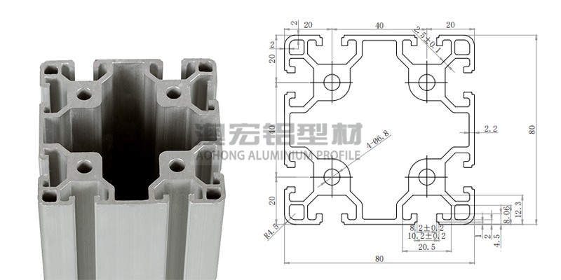 工業(yè)鋁型材8080